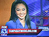 Tampa talent Ann Poonkasem during her first guest spot on FOX 13' Lightning Round. Click on picture to watch. Video will open in new browser window. 